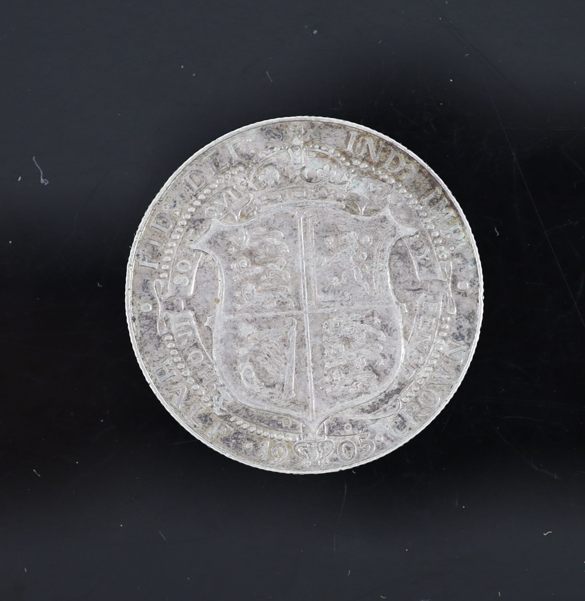 Edward VII (1901-1910), Halfcrown, 1905 (ESC 3571; S 3980), about VF